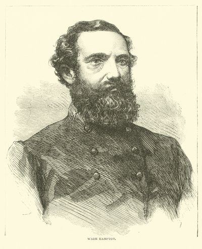Wade Hampton, únor 1865 od American School