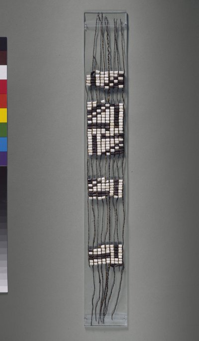 Wampum Belt, americký kmen Irokézů nebo Algonquianů, možné 17. století od American School