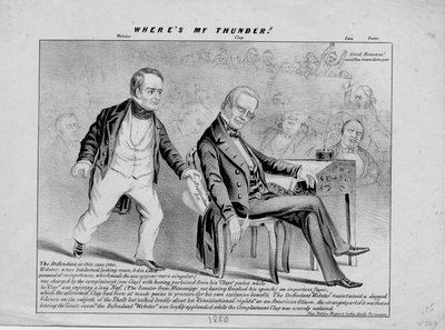 Kde je můj hrom?, c. 1850 od American School