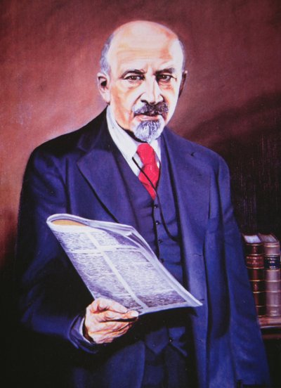 William Edward Burghardt du Bois (1868-1963) (olej na plátně) od American School
