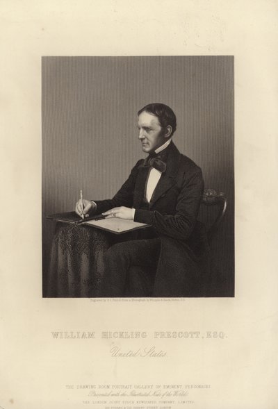 William Hickling Prescott od American School