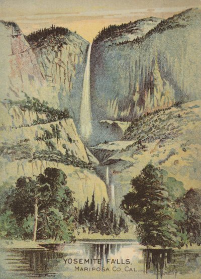Yosemitské vodopády od American School