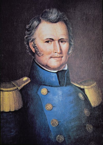 Zachary Taylor (barevné lito) od American School