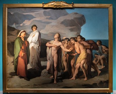Dante a Casella od Amos Cassioli
