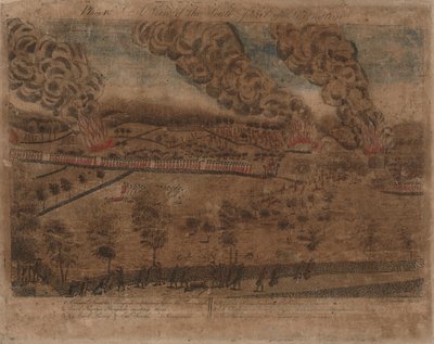 Bitvy u Lexingtonu a Concordu: Deska I, Bitva u Lexingtonu, 19. dubna 1775. Deska II, Pohled na město Concord. Deska III: Zásnuby na South Bridge v Concordu. Deska IV: Pohled na jižní část Lexingtonu. od Amos Doolittle