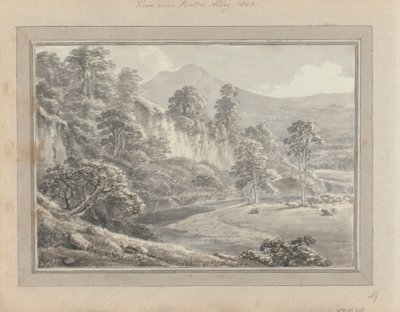 Pohledy v Anglii, Skotsku a Wale: Pohled poblíž Bolton Abbey od Amos Green