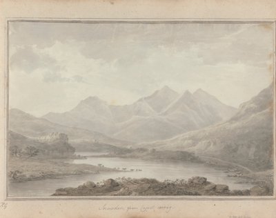 Pohledy v Anglii, Skotsku a Walesu: Snowdon, z Capel Cerrig od Amos Green