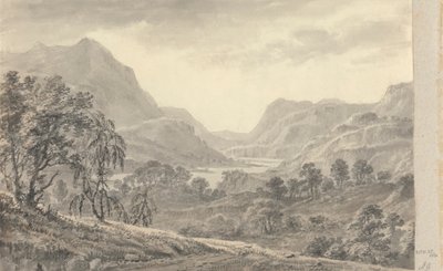 Pohledy v Anglii, Skotsku a Walesu; Prohlídka ve Skotsku: Nedaleko Wyburn Lake od Amos Green