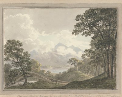 Pohledy v Anglii, Skotsku a Walesu: Přechodný efekt na Skodow a c., při návratu z pádu Lowdoor, 30. července 1805 od Amos Green