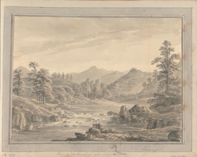 Pohledy v Anglii, Skotsku a Walesu: Pohled na Brathay poblíž Clappensgate od Amos Green