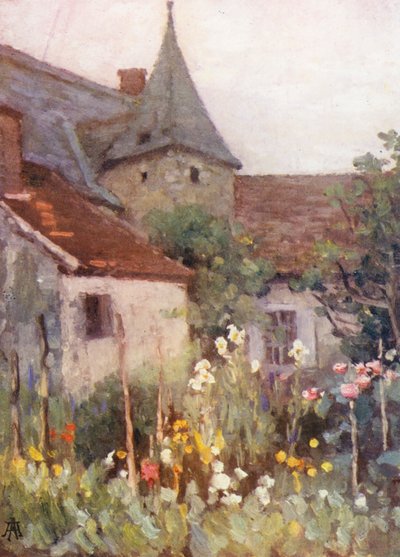 Staré panství (barevná litografie) od Amy B. Atkinson