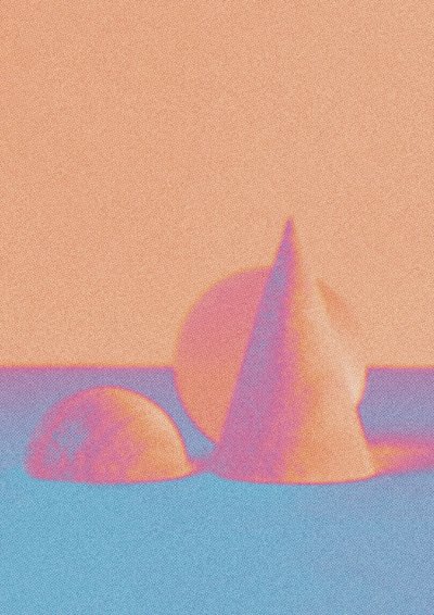 Záhadné geometrické tvary od Amy Louise Baker