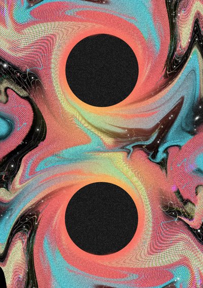 Živý vířící vír od Amy Louise Baker