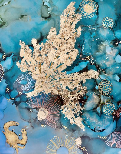 Zlaté hlubiny oceánu od Amy Tieman