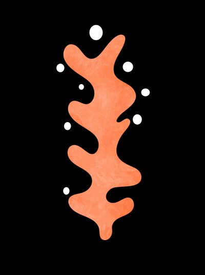 Akvarel Miro Shapes4 – kopie od Ana Rut Bre