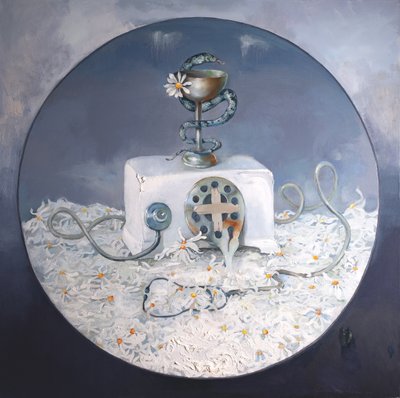 Sedmikrásky jako lékařské symboly od Anastasiia Grygorieva