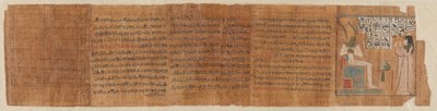 Pohřební papyrus Tayuhenutmuta od Ancient Egyptian
