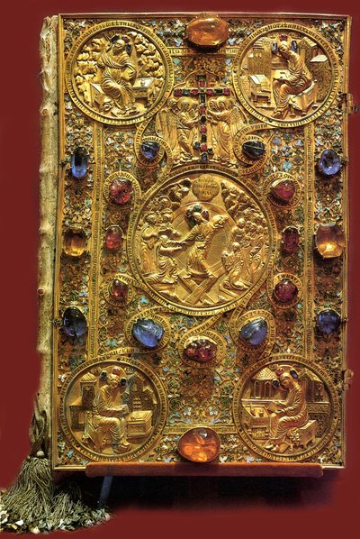 Kniha evangelia cara Ivana IV. Hrozného, 1571 od Ancient Russian Art