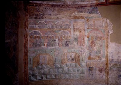 V Hipodromu, 11. století od Ancient Russian frescos