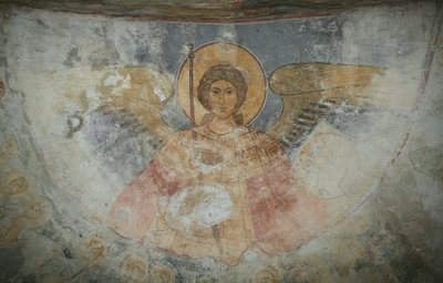 Svatý Michael Archanděl, 12. století od Ancient Russian frescos