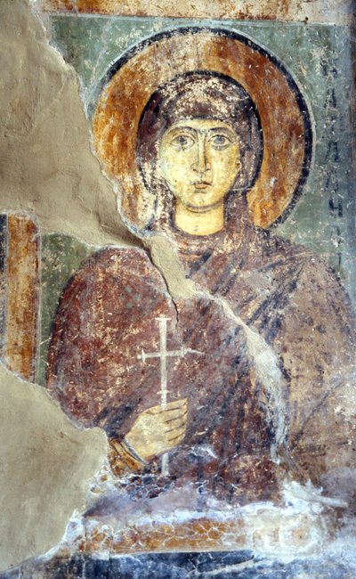 Svatá Natálie od Ancient Russian frescos