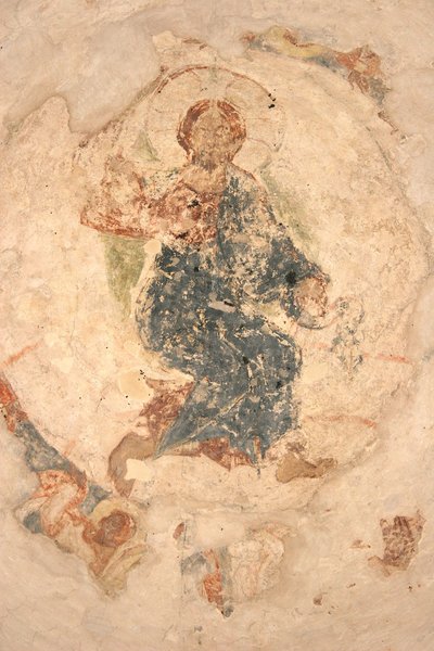 Nanebevstoupení Krista, 1313 od Ancient Russian frescos