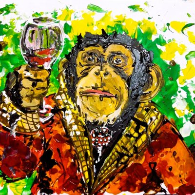 Dapper Monkey Toast od Anda Bieza