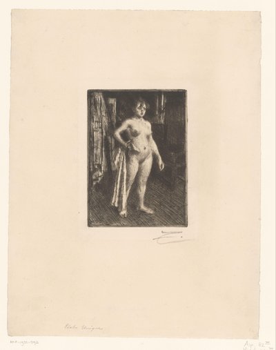 Venuše z La Villette od Anders Leonard Zorn (signed by artist)