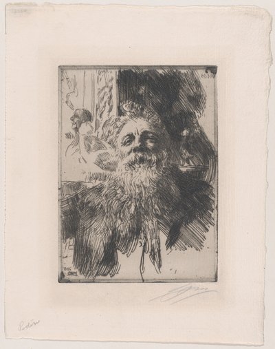 Auguste Rodin od Anders Leonard Zorn
