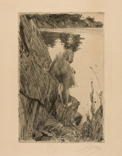 Koupající se od Anders Leonard Zorn