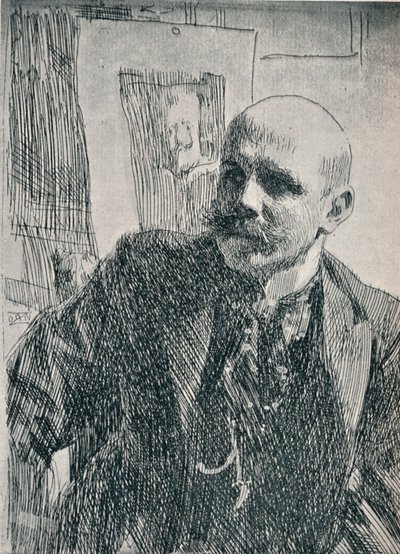 Hrabě Georg von Rosen 1843-1923, švédský malíř, 1893, 1898 od Anders Leonard Zorn