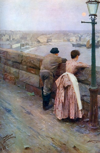 Rybář, St Ives, 1888, 1912. od Anders Leonard Zorn