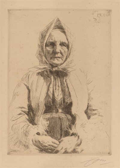 Mona, 1911. od Anders Leonard Zorn