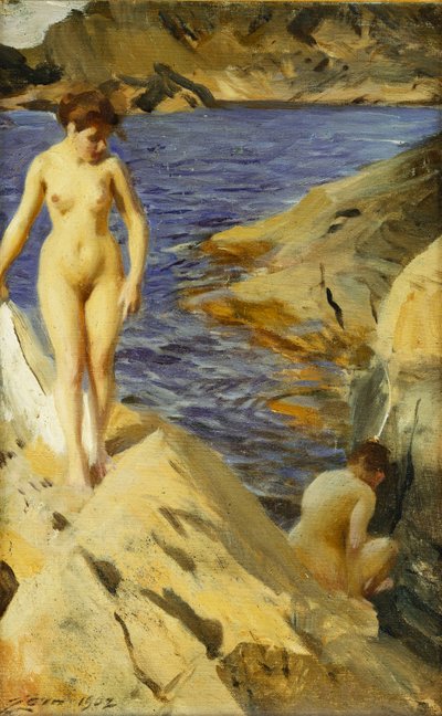 Akty; Noc, 1902 od Anders Leonard Zorn