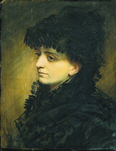 Portrét Jeanny Heijkenskjold, 1881 od Anders Leonard Zorn