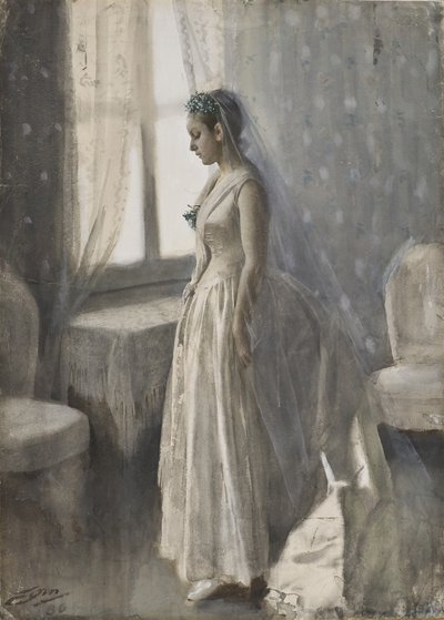 Nevěsta, 1886 od Anders Leonard Zorn