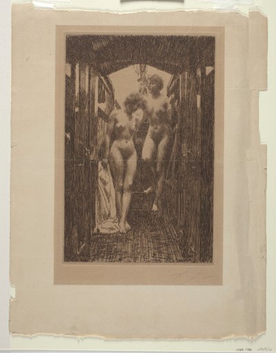 Skříň od Anders Leonard Zorn