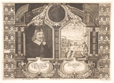 Johan Brockenhuus a scéna s evangelistou Matoušem. Pro pohřební kázání od Anders Ottesen