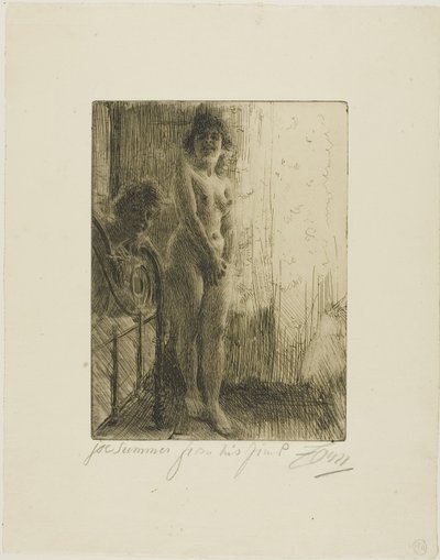 Temný kout od Anders Leonard Zorn