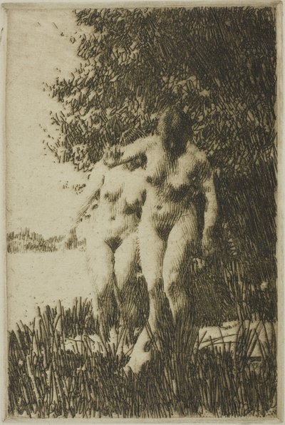 Olše od Anders Leonard Zorn