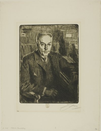 Alfred Beurdeley od Anders Leonard Zorn