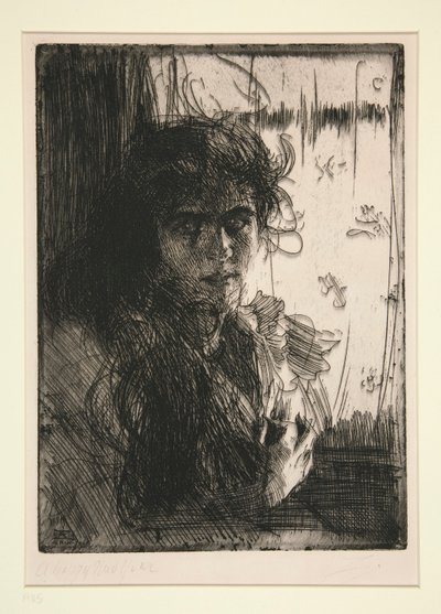 Irská dívka nebo Annie od Anders Leonard Zorn