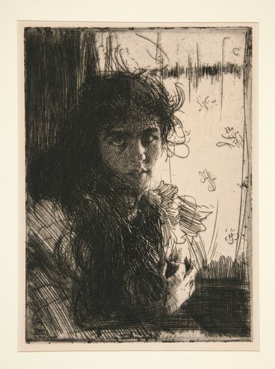 Irská dívka nebo Annie od Anders Leonard Zorn