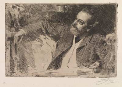 Antonín Proust od Anders Leonard Zorn