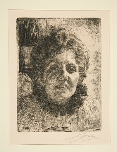 Aurora od Anders Leonard Zorn
