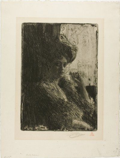 Betty Nansenová od Anders Leonard Zorn