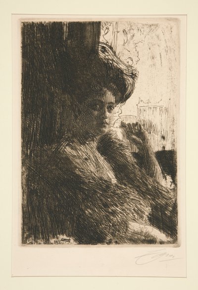 Betty Nansenová od Anders Leonard Zorn