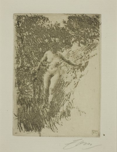 Mlází od Anders Leonard Zorn