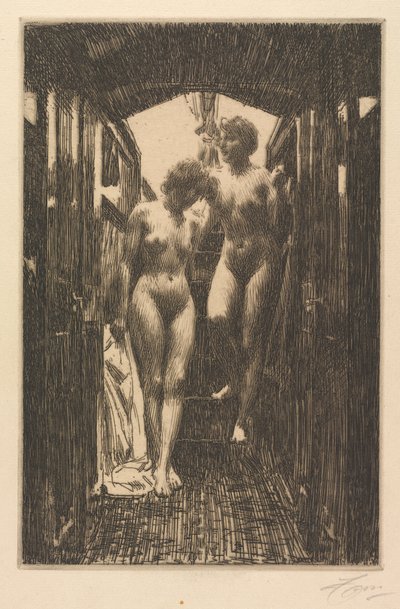 Chata od Anders Leonard Zorn