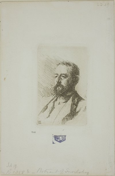 Carl Snoilsky od Anders Leonard Zorn